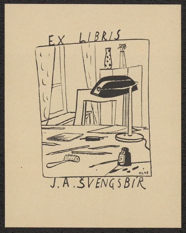 Kamil Lhoták – Ex libris J. A. Švengsbír 