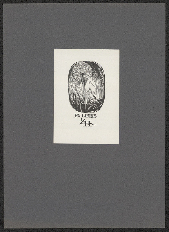 Bohdan Lacina – Ex libris ZH 