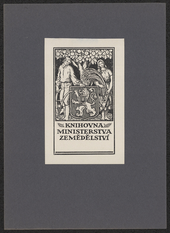R. Landa – Knihovna Ministersva zemědělství 