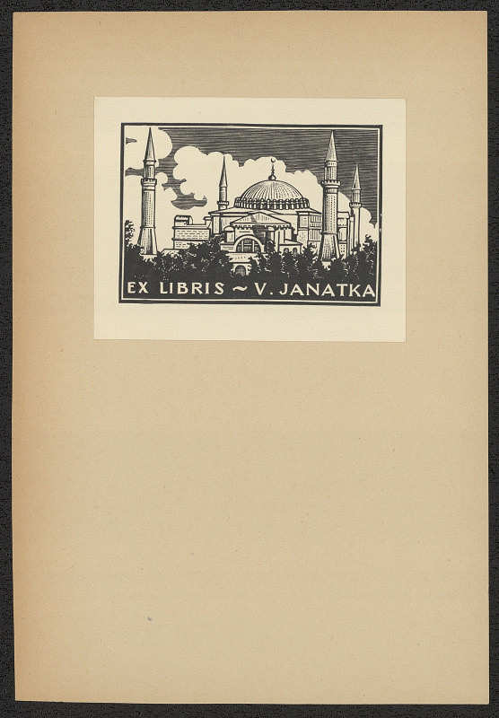 J. Laurenc – Ex libris V. Janatka 