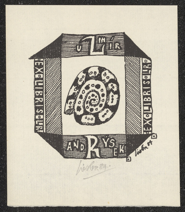 Josef Liesler – Ex libris Lumír Randýsek 