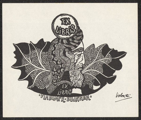 Josef Liesler – Ex libris Vladimír Bujárek 
