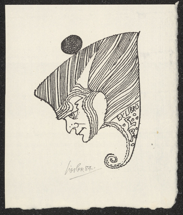 Josef Liesler – Ex libris L.R. 