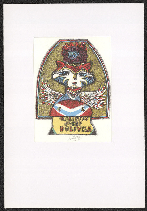 Josef Liesler – Ex libris Josef Dolívka 