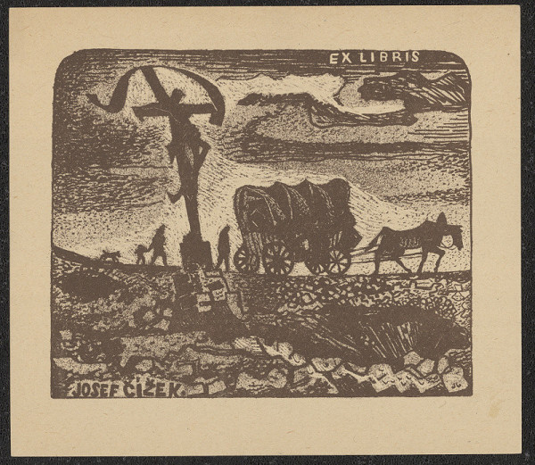 Jaroslav Lukavský – Ex libris Josef Čížek 