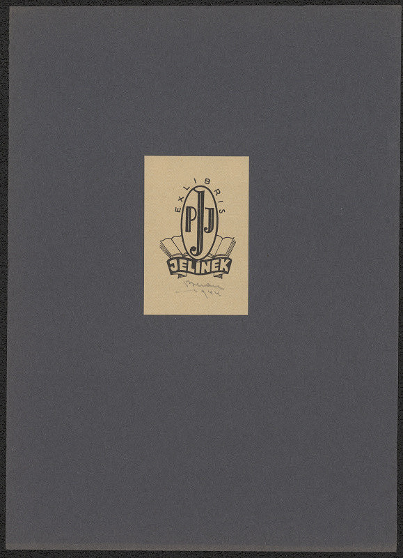 Jaro (Jaroslav) Beran – Exlibris Jelínek 