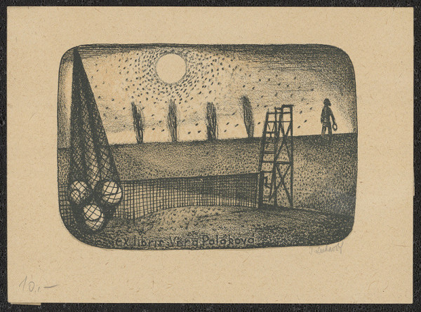 Jaroslav Lukavský – Ex libris Věra Poláková 