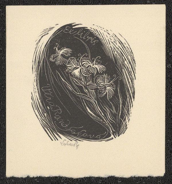 Jaroslav Lukavský – Ex libris Věra Randýsková 