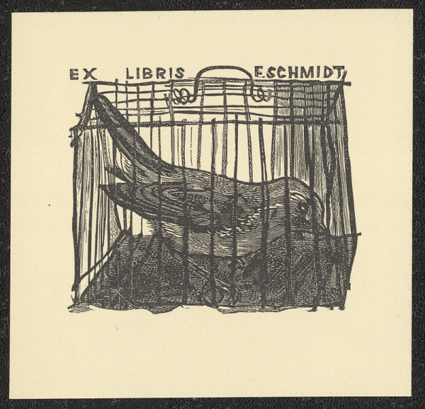 Jaroslav Lukavský – Ex libirs F. Schmidt 