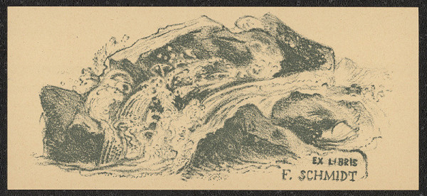 Jaroslav Lukavský – Ex libris F. Schmidt 