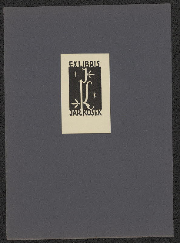 Jaro (Jaroslav) Beran – Exlibris Jar.Kosek 