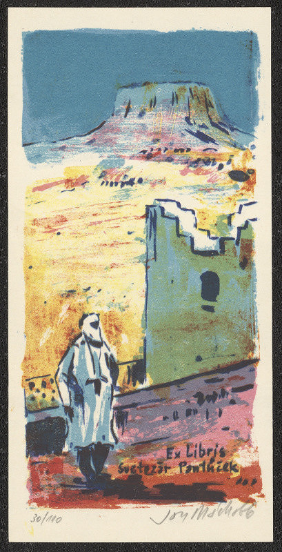 Jan Mácha – Ex libris Svetozár Pantůček 