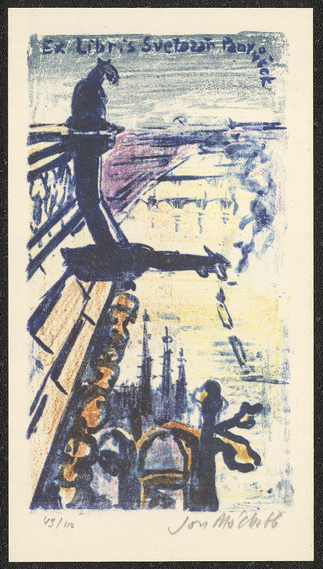 Jan Mácha – Ex libris Svetozár Pantůček 