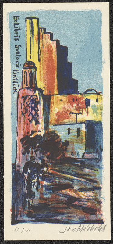 Jan Mácha – Ex libris Svetozár Pantůček 