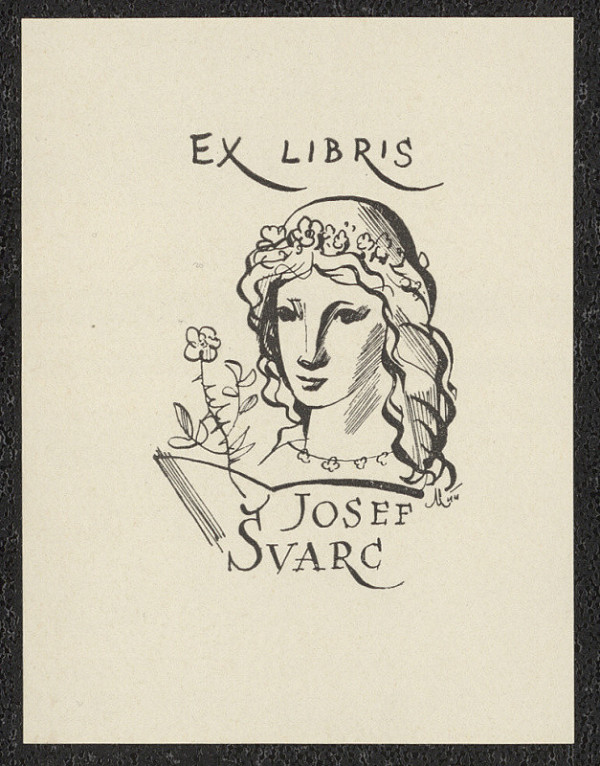 Antonín Marek Lukáš Machourek – Ex libris Josef Švarc 