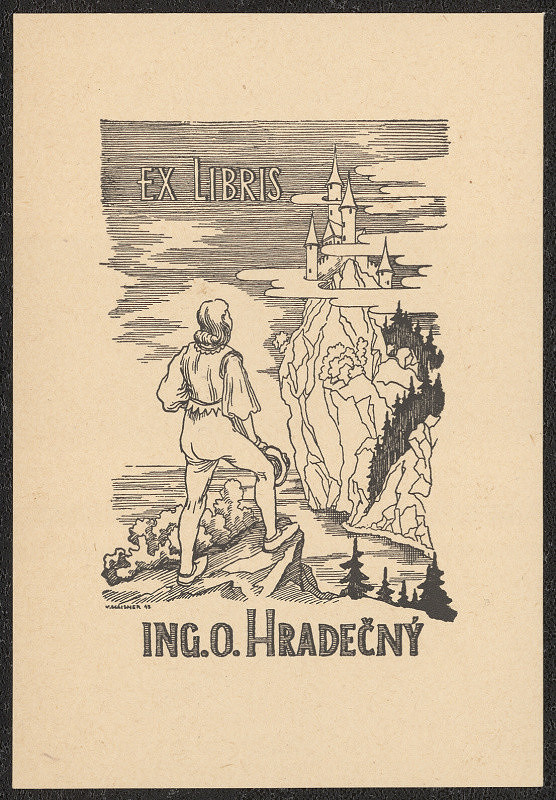 Vladimír Maisner – Ex libris Ing. O. Hradečný 