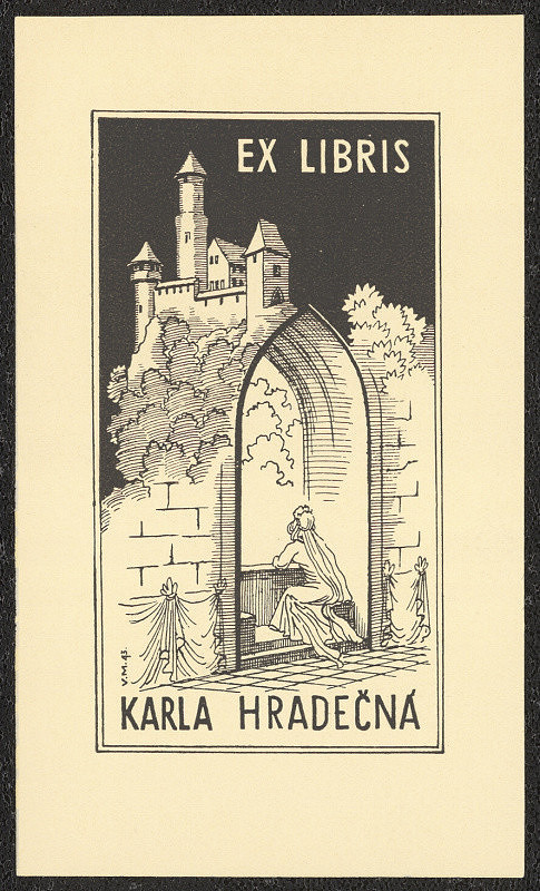 Vladimír Maisner – Ex libris Karla Hradečná 