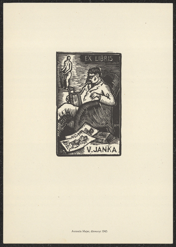 Antonín Majer – Ex libris V. Janka 