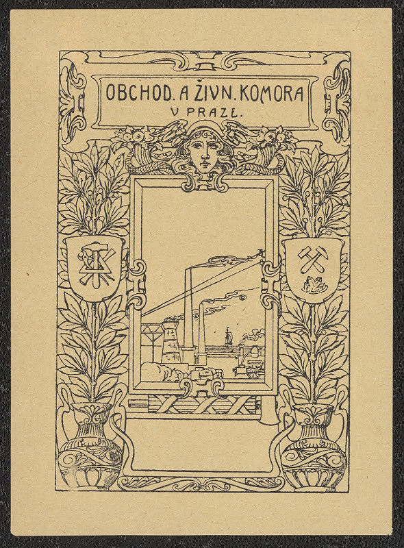 Miloš Malina – Ex libris JUDra. K. Pacovského 
