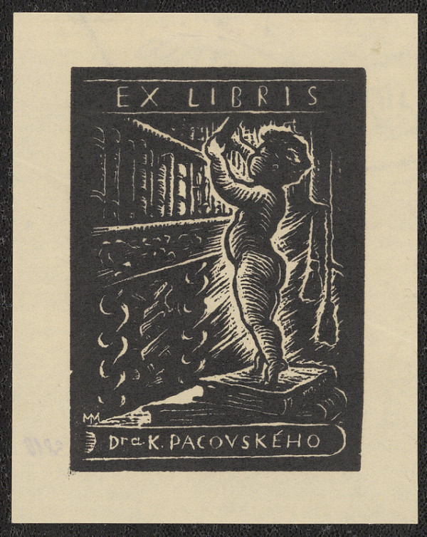 Jan Malík – Ex libris Ing. Frant. Čech 