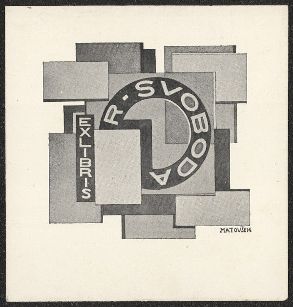František Matoušek – Ex libris R. Svoboda 