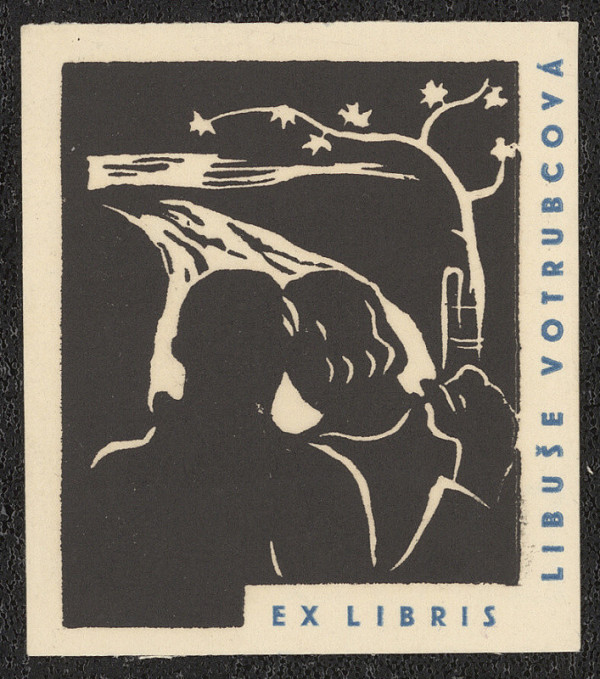 V. Matoušek – Ex libris Libuše Votrubcova 