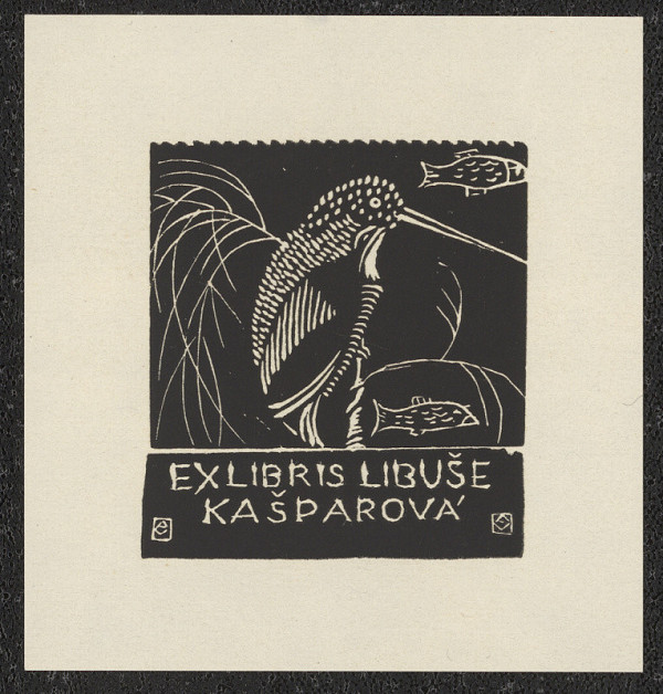 Anna Macková – Ex libris Libuše Kašparová 