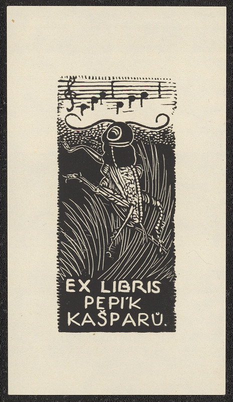 Anna Macková – Ex libris Pepík Kašparů 