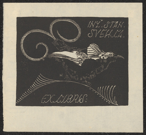 Anna Macková – Ex libris Inž. Stan. Švehla 