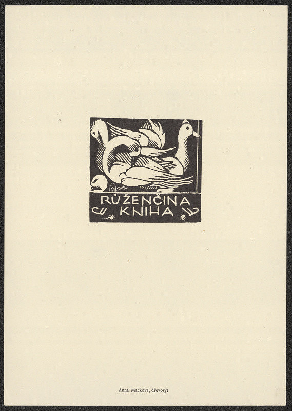 Anna Macková – Růženčina kniha 