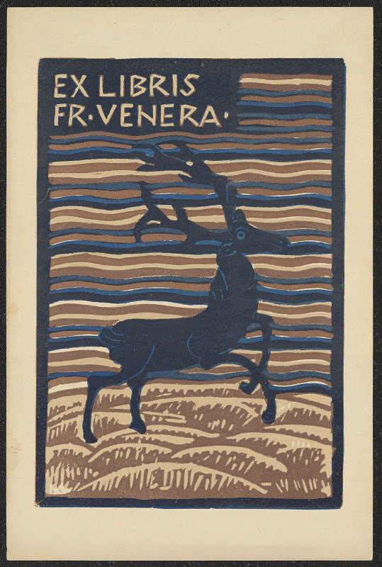 Anna Macková – Ex libris Fr. Venera 