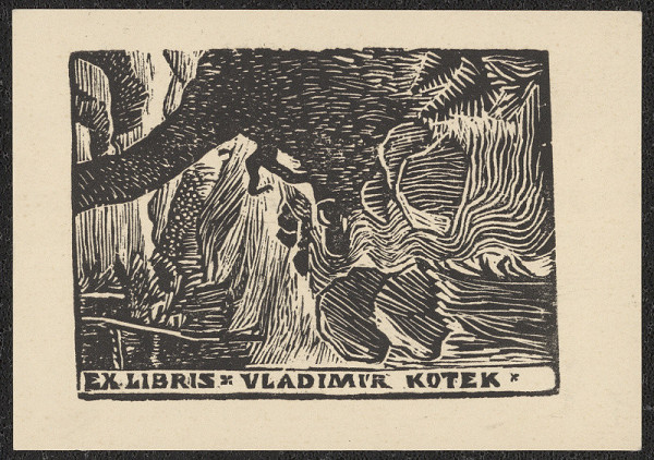 Jindřich Mahelka – Ex libris Vladimír Kotek 