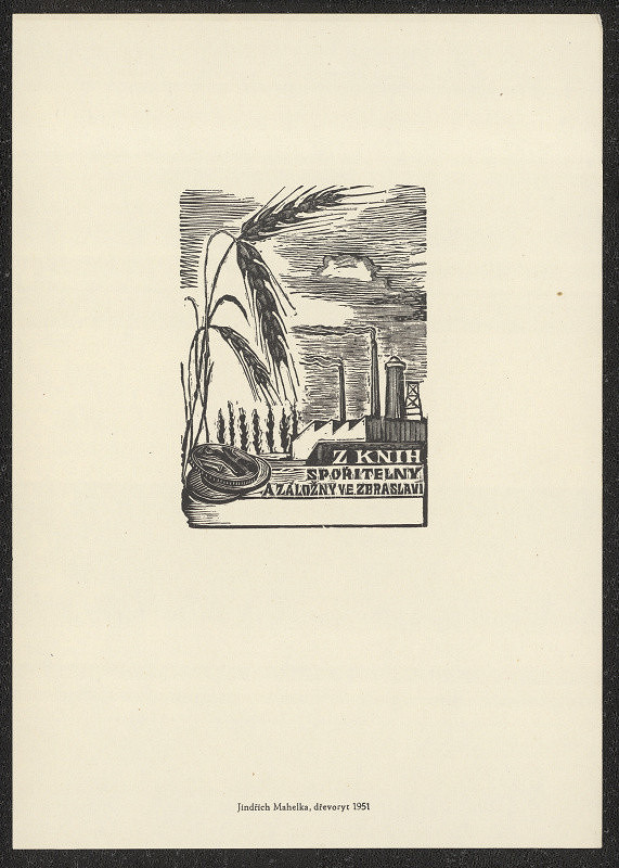 Jindřich Mahelka – Z knih Spořitelny a záložny ve Zbraslavi 