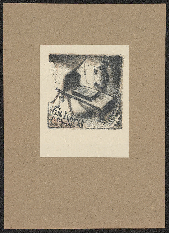 Jindřich Mahelka – Ex libris F. Schmidt 