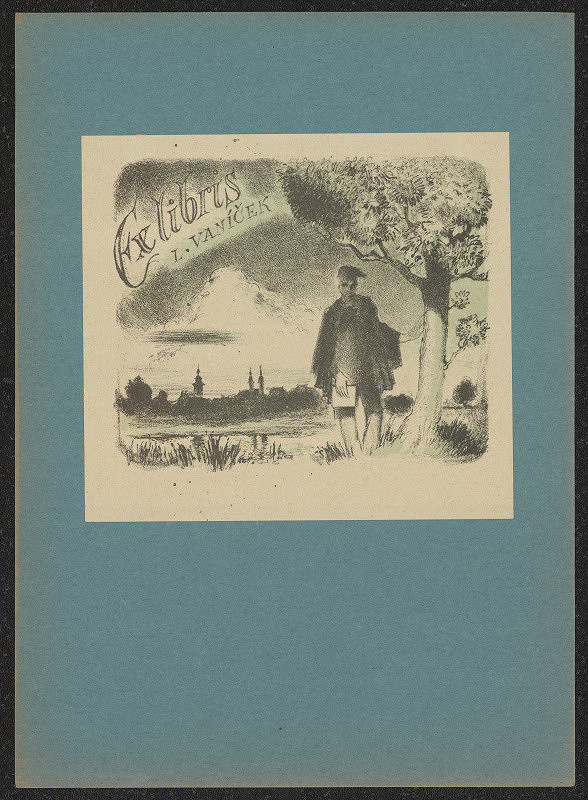 Jindřich Mahelka – Ex libris L. Vaníček 