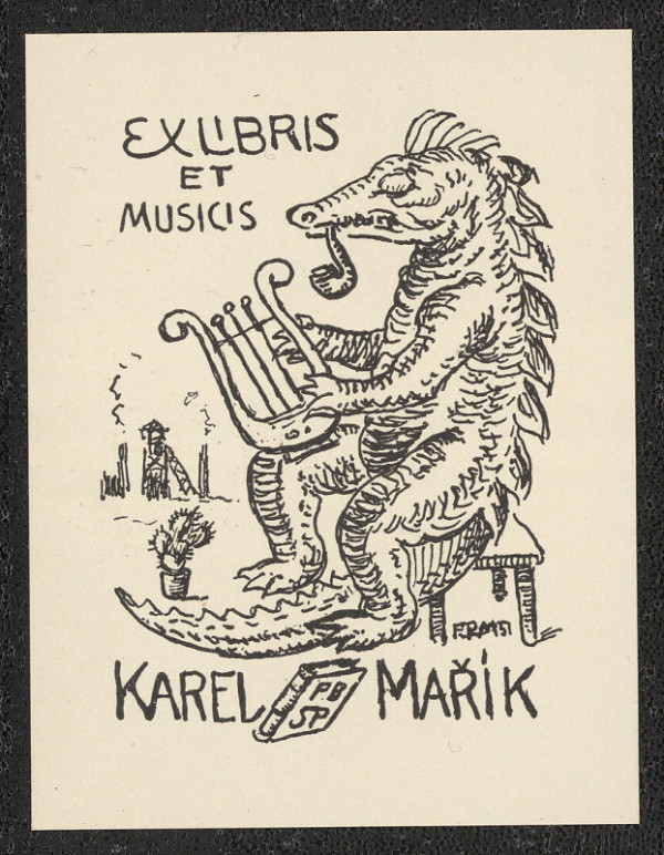 Pavel František Malý – Ex libris et musicis Karel Mařík 