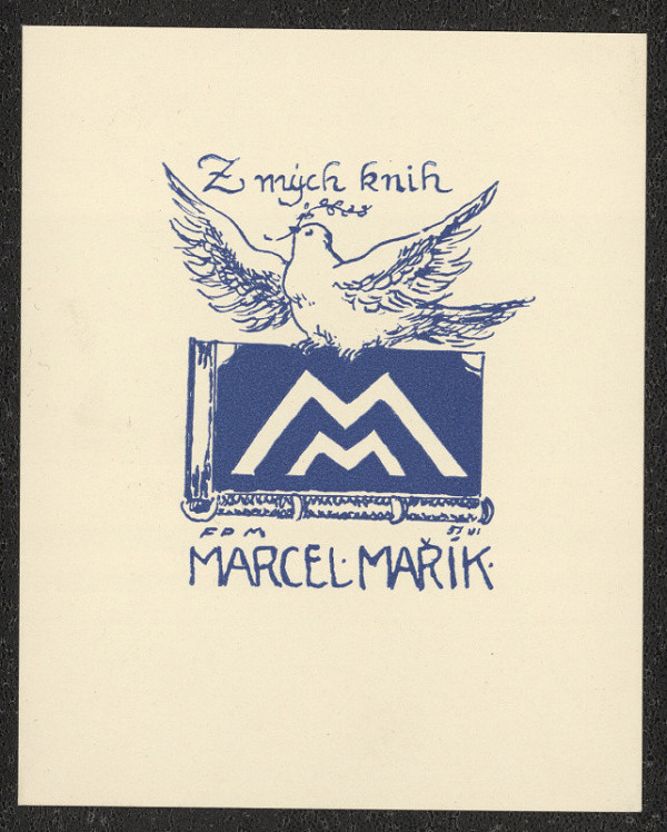 Pavel František Malý – Z mých knih Marcel Mařík 