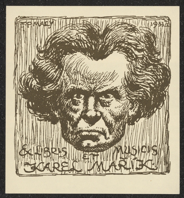 Pavel František Malý – Ex libris et musicis Karel Mařík 