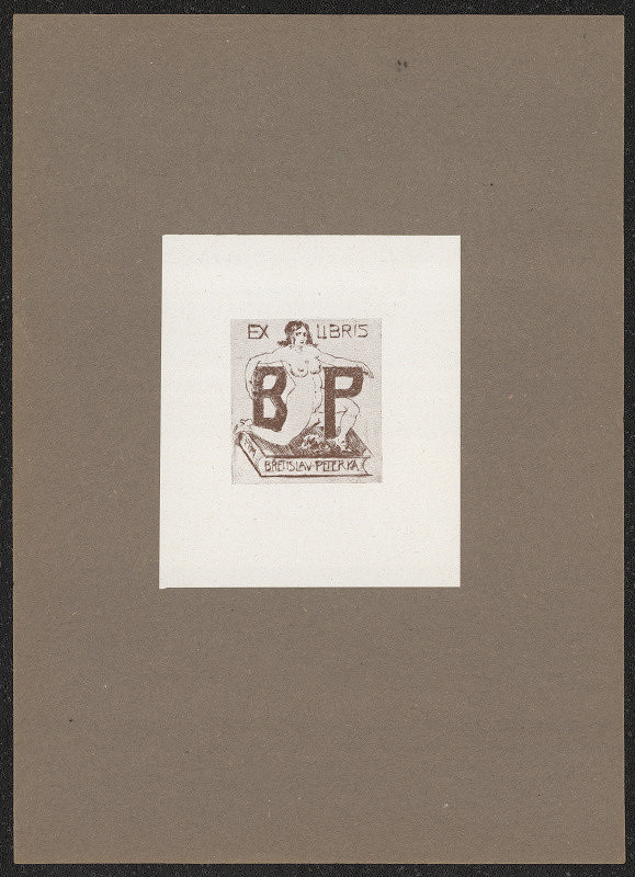 Pavel František Malý – Ex libris Břetislav Peterka 