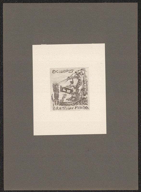 Pavel František Malý – Ex libris Břetislav Peterka 