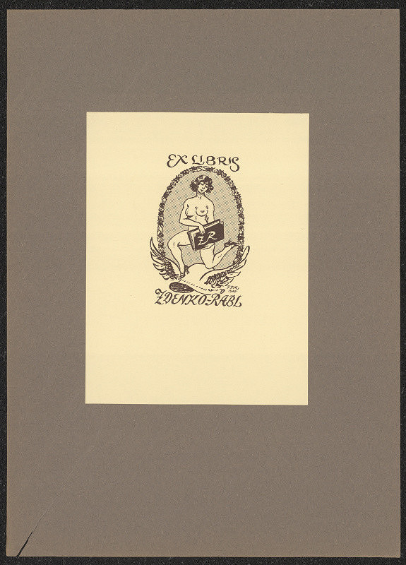 Pavel František Malý – Ex libris Zdenko Rabl 