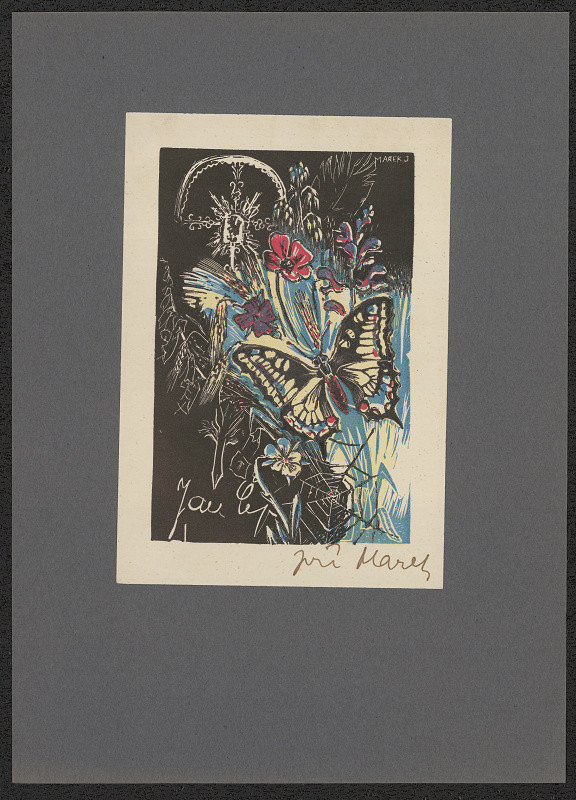 Jiří Marek – Ex libris Jan Cep 