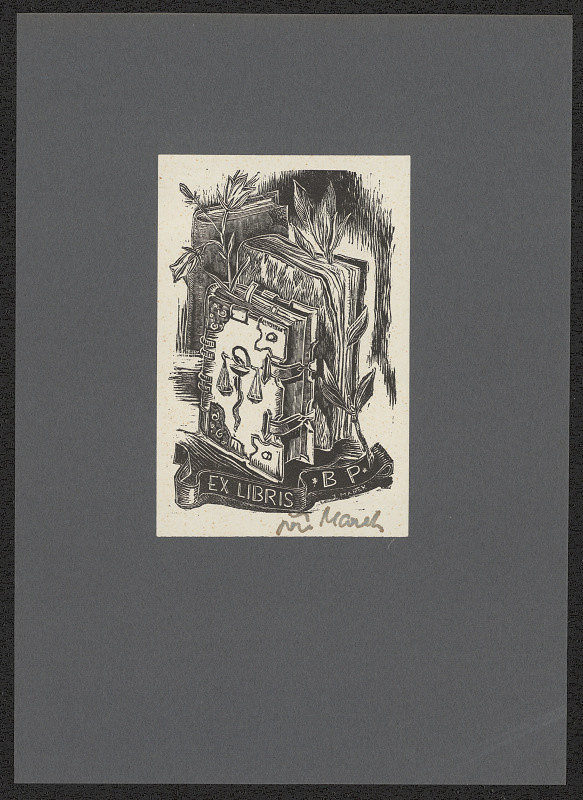 Jiří Marek – Ex libris BP 