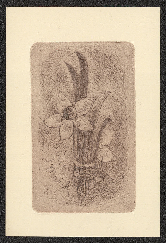 Jaroslav Mařík – Ex libris J. Mařík 