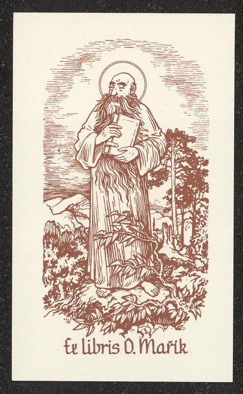 Jaroslav Mařík – Ex libris O. Mařík 