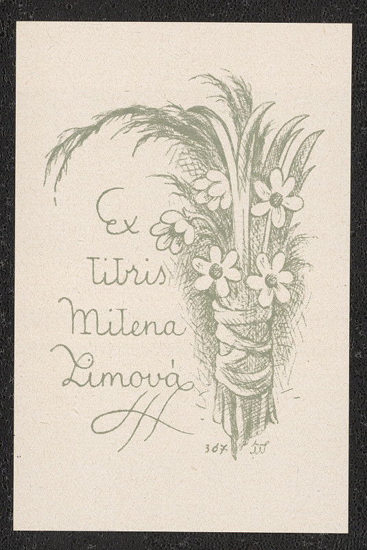 Jaroslav Mařík – Ex libris Milena Zimová 