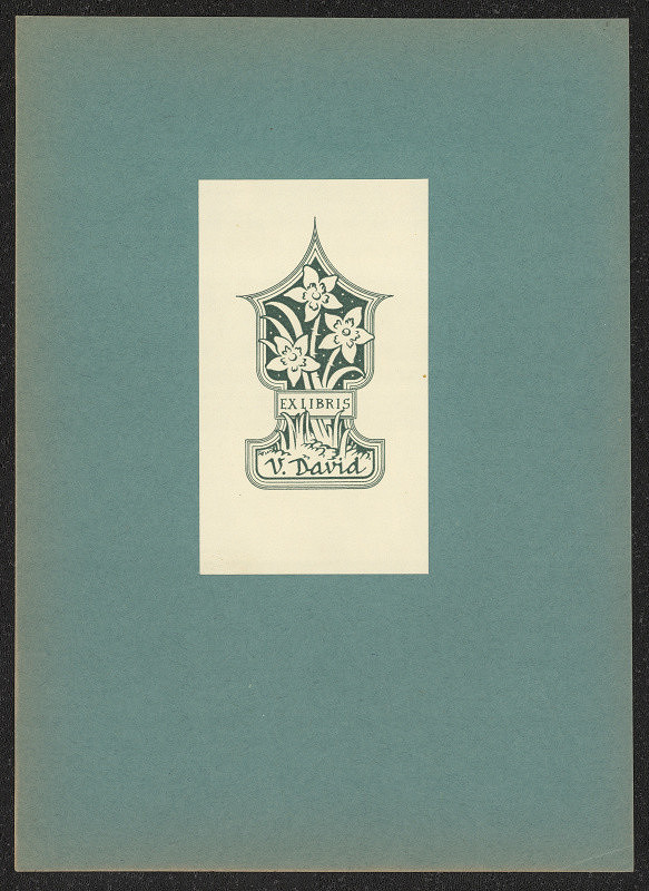 Jaroslav Mařík – Ex libris V. David 