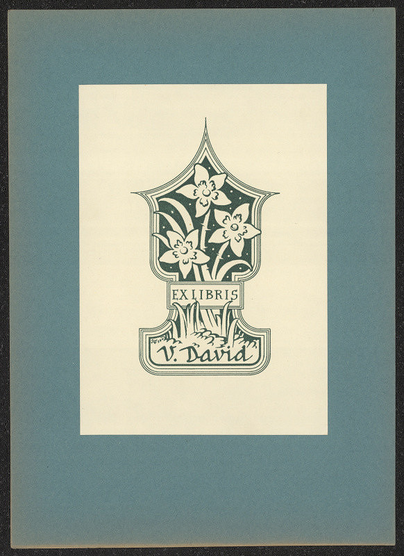 Jaroslav Mařík – Ex libris V. David 