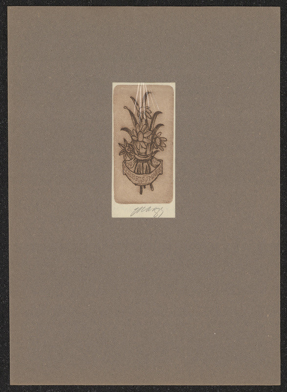 Jaroslav Mařík – Ex libris J. Mařík 