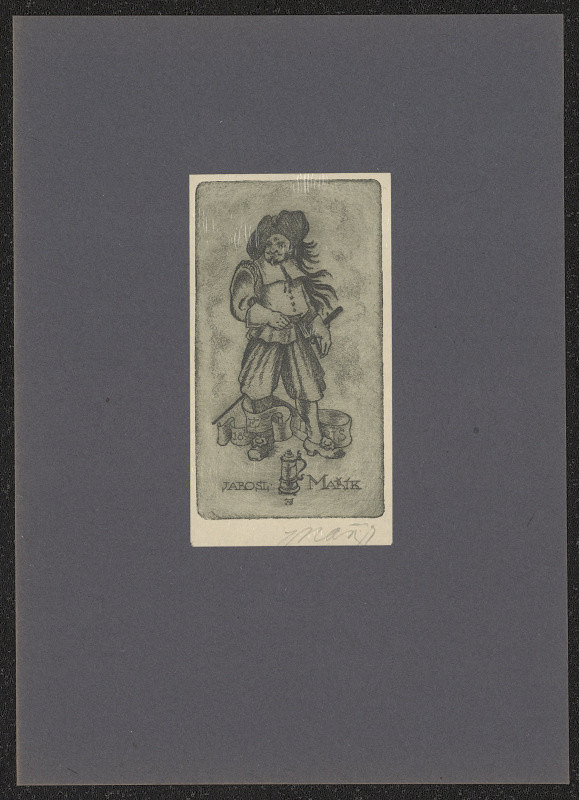 Jaroslav Mařík – Ex libris Jarosl. Mařík 